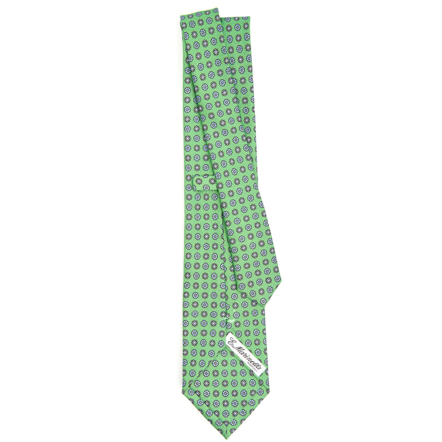 GREEN SARTORIAL CLASSIC SILK TIE