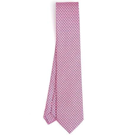 PINK SARTORIAL CLASSIC SILK TIE