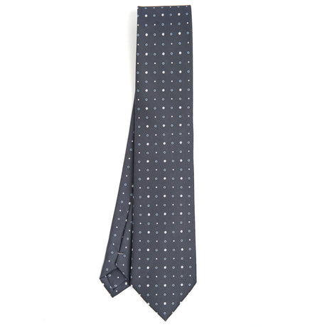 DARK GREY CLASSIC SILK TIE