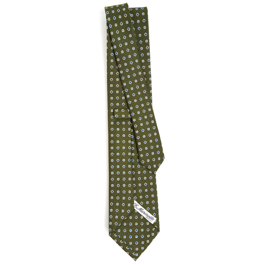 OLIVE GREEN CLASSIC SILK TIE