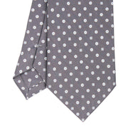 dark_grey_classic_silk_tie_small_flower_pattern_tip_detail