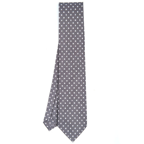 DARK GREY CLASSIC SILK TIE