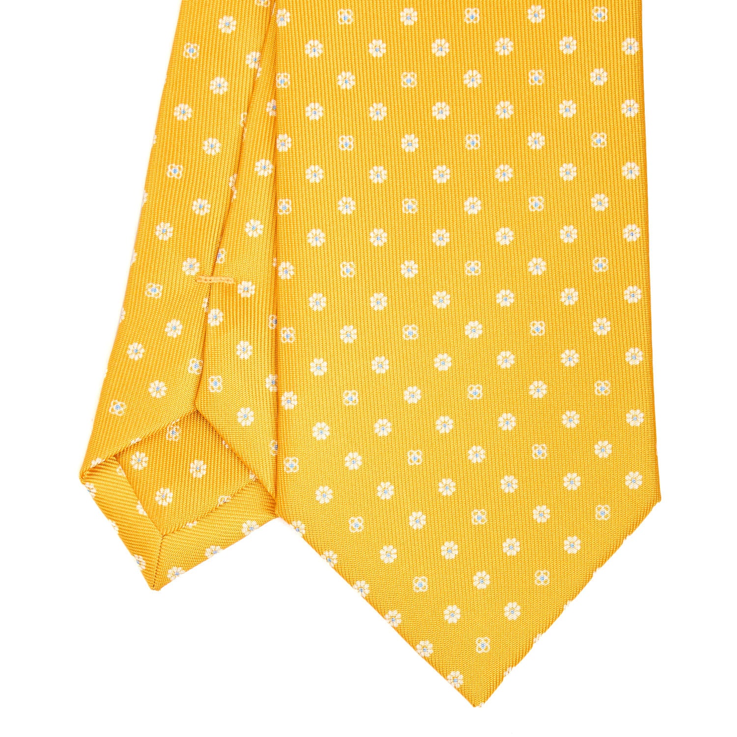 yellow gingham tie