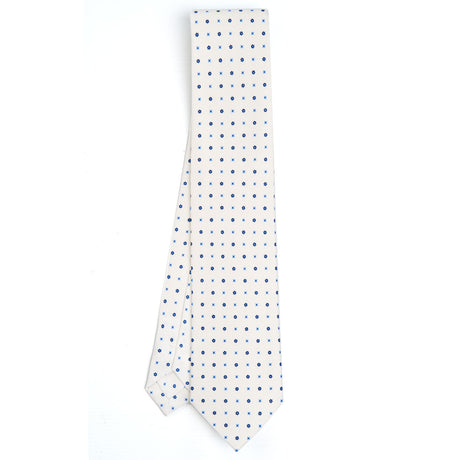 WHITE CLASSIC SILK TIE