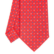 red_classic_silk_tie_small_flower_pattern_tip_detail