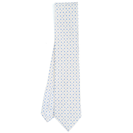 WHITE CLASSIC SILK TIE