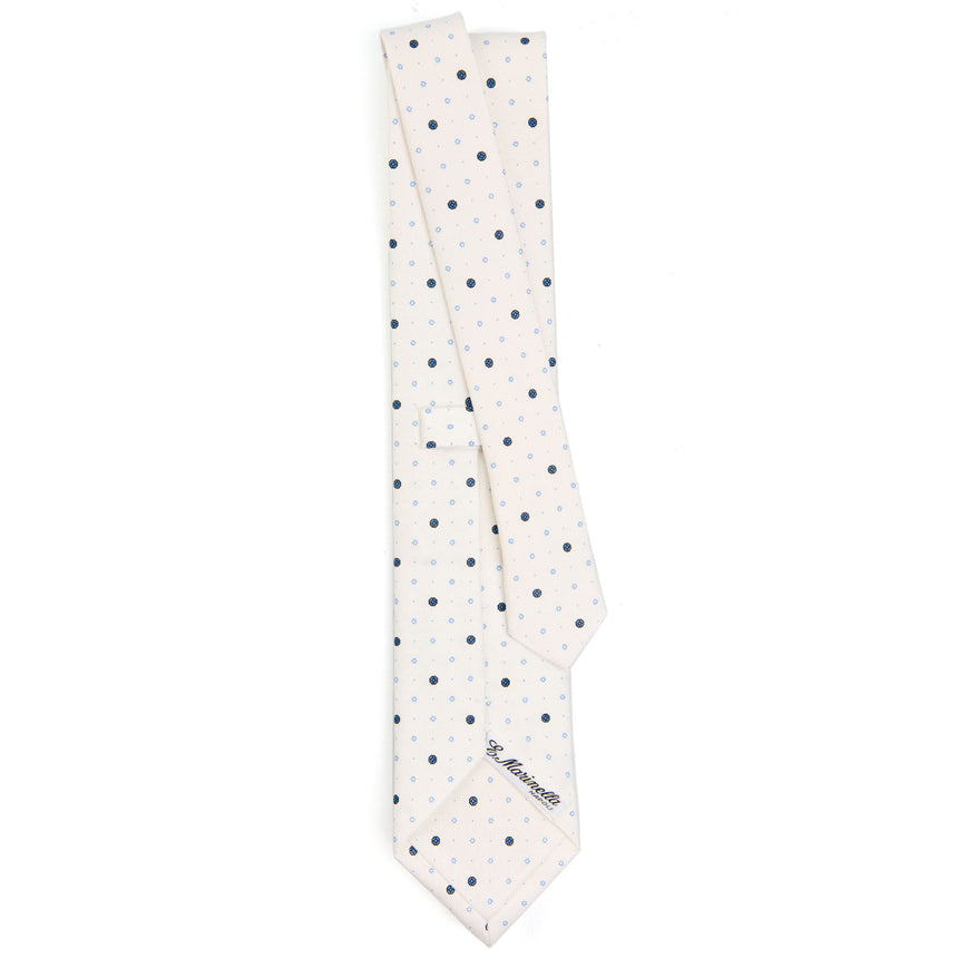 WHITE CLASSIC SILK TIE