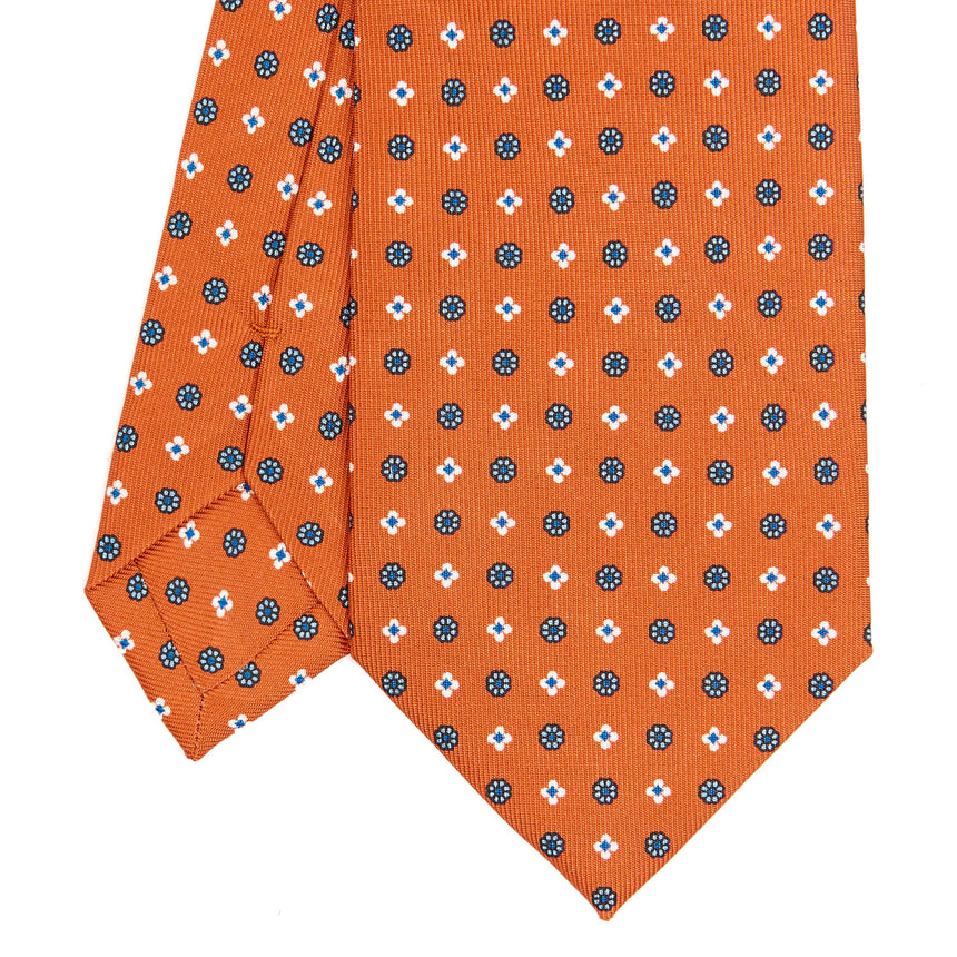 ORANGE CLASSIC SILK TIE
