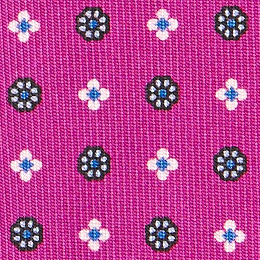 FUCHSIA CLASSIC SILK TIE