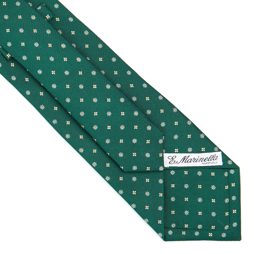 DARK GREEN CLASSIC SILK TIE