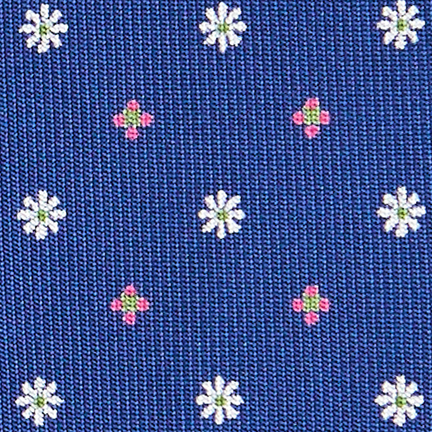 CRAVATTA SARTORIALE CLASSICA IN SETA BLU