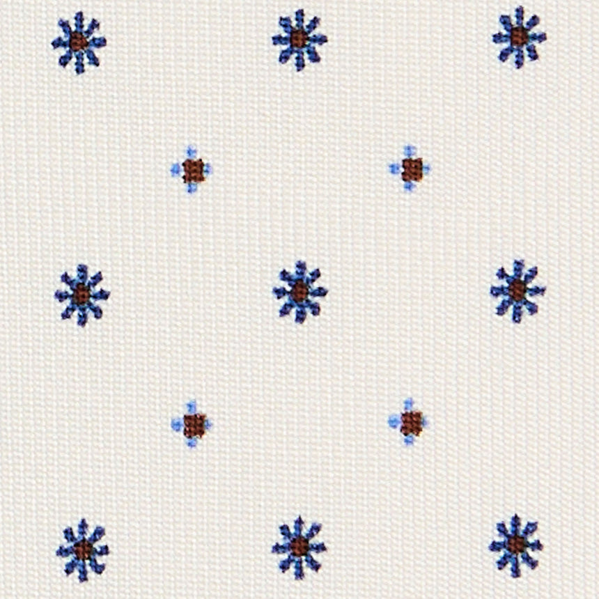 CRAVATTA SARTORIALE CLASSICA IN SETA BIANCA