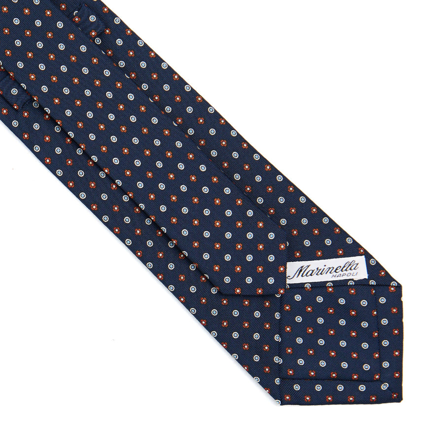 DARK BLUE CLASSIC SILK TIE