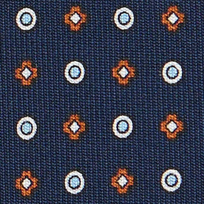 DARK BLUE CLASSIC SILK TIE