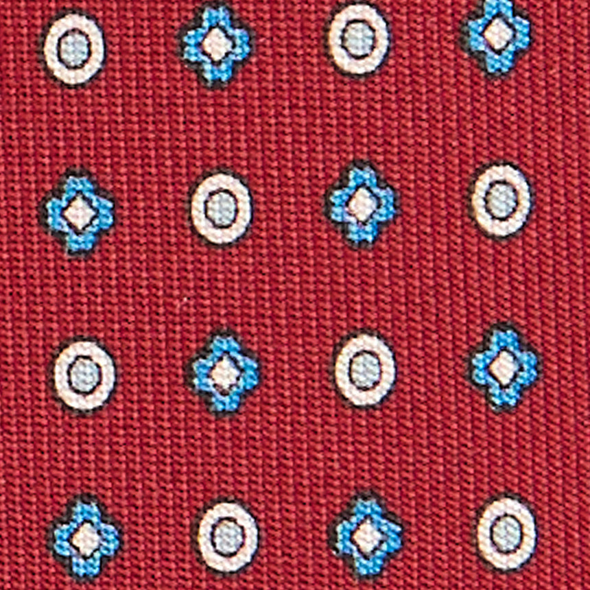 CRAVATTA SARTORIALE CLASSICA IN SETA BORDEAUX