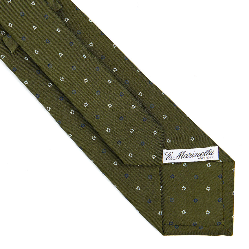 OLIVE GREEN CLASSIC SILK TIE
