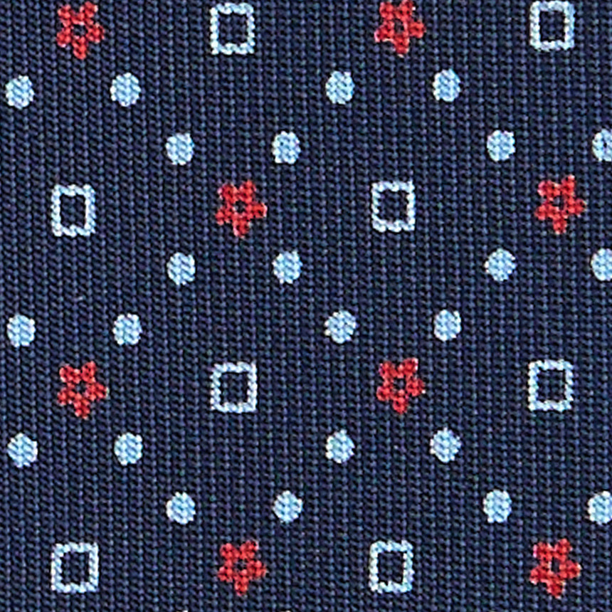 DARK BLUE CLASSIC SILK TIE