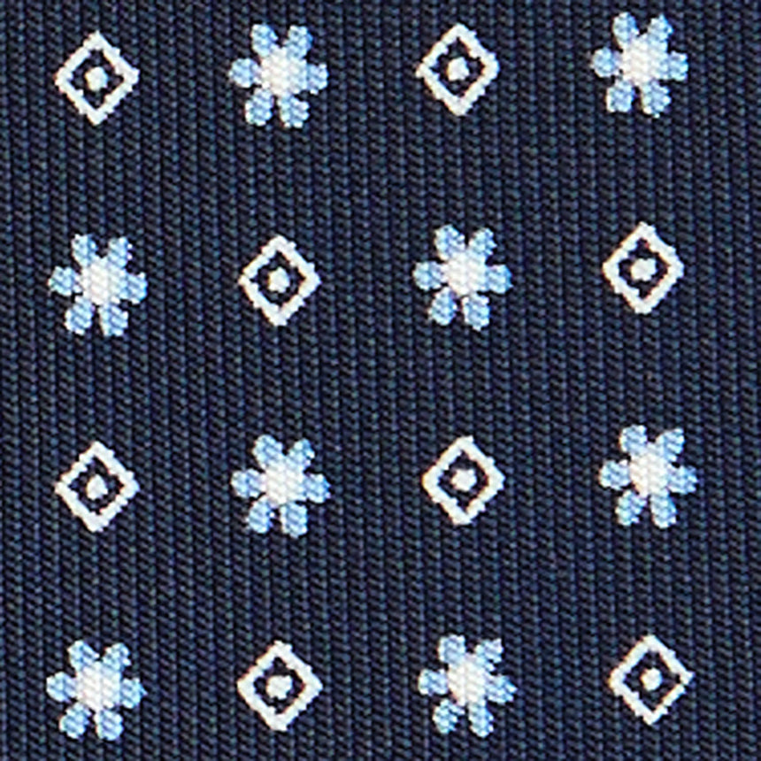 DARK BLUE CLASSIC SILK TIE