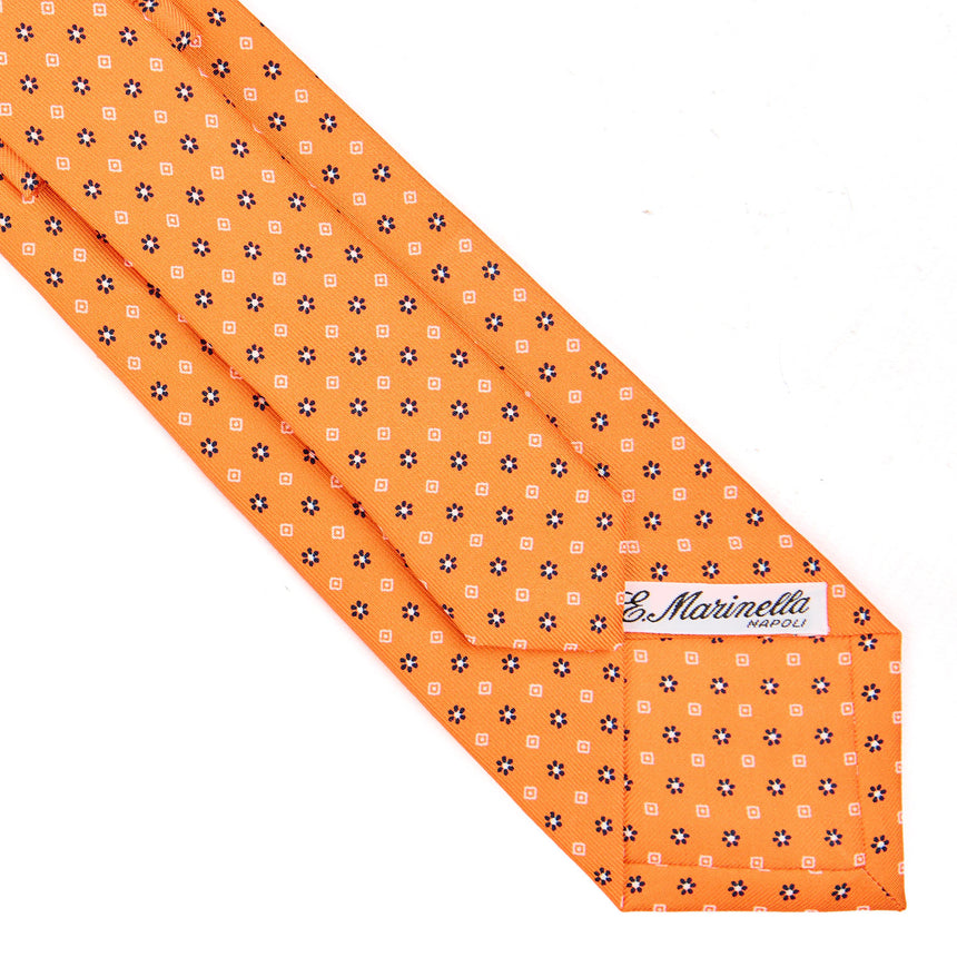 ORANGE CLASSIC SILK TIE