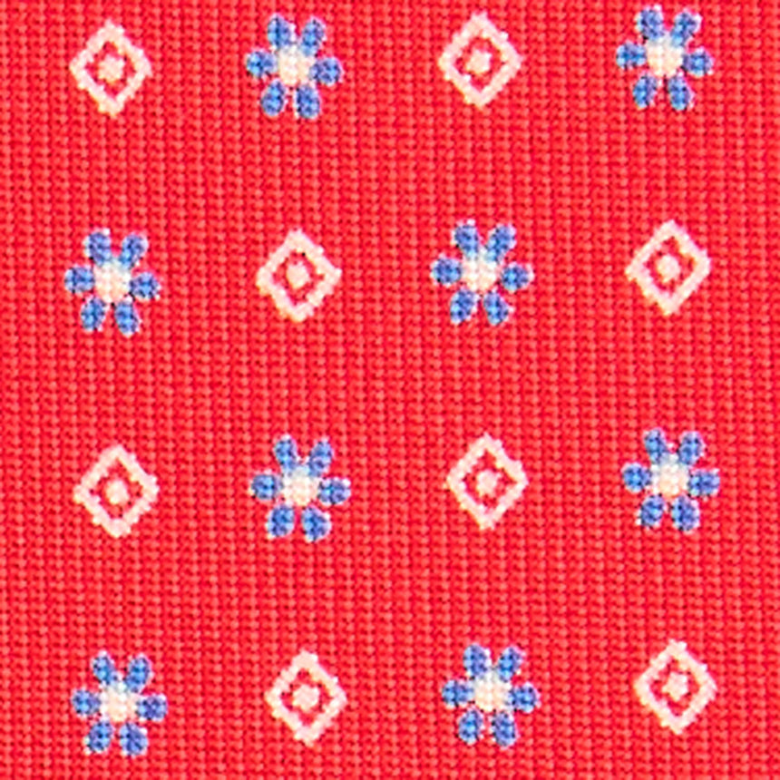 RED CLASSIC SILK TIE