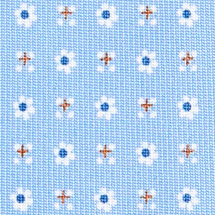 LIGHT BLUE CLASSIC SILK TIE