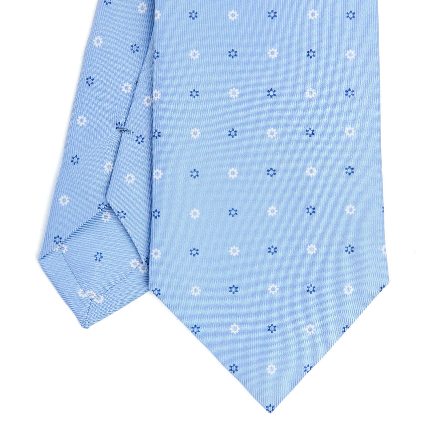 LIGHT BLUE CLASSIC SILK TIE