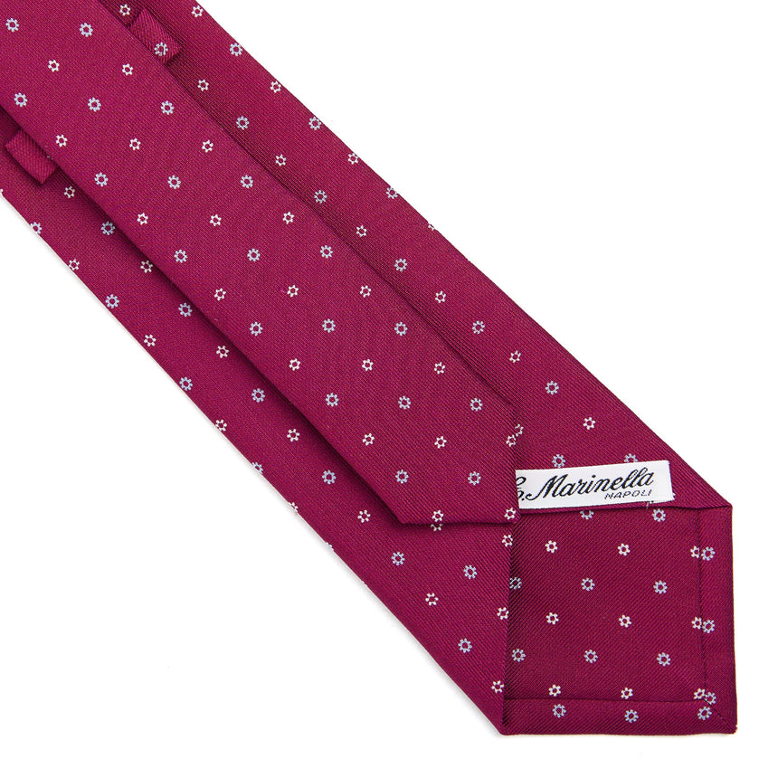 CRAVATTA SARTORIALE CLASSICA IN SETA FUCSIA