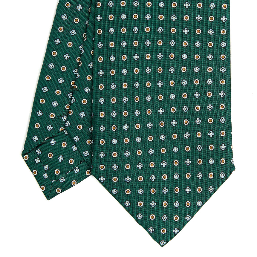 DARK GREEN CLASSIC SILK TIE