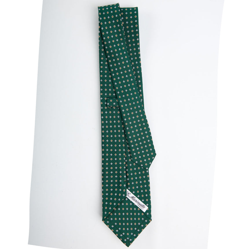 DARK GREEN CLASSIC SILK TIE
