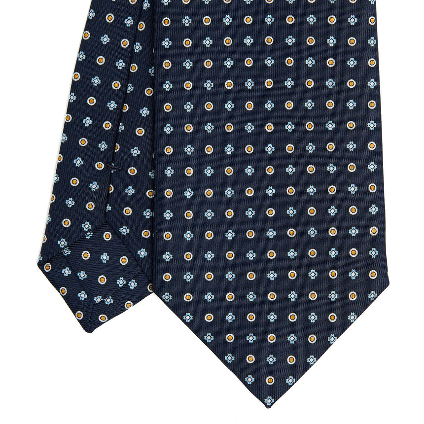 DARK BLUE CLASSIC SILK TIE