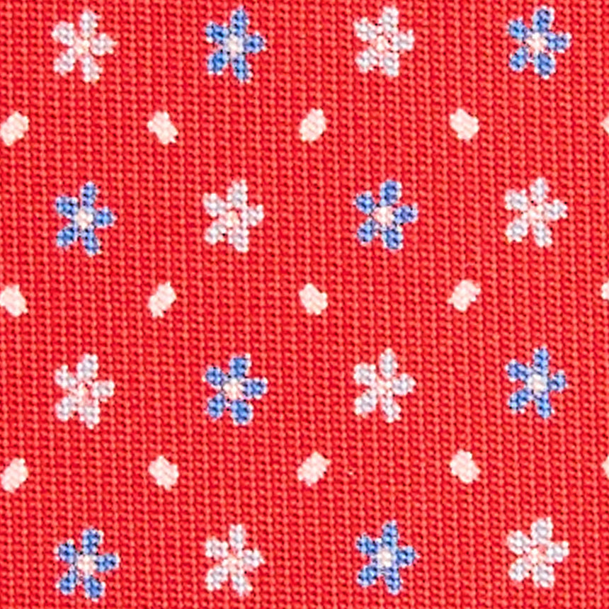 RED CLASSIC SILK TIE