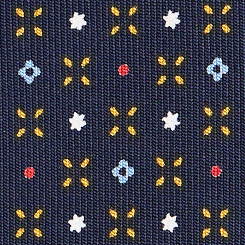 DARK BLUE CLASSIC SILK TIE