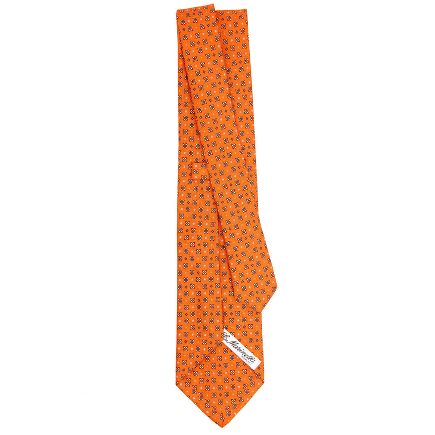 ORANGE CLASSIC SILK TIE
