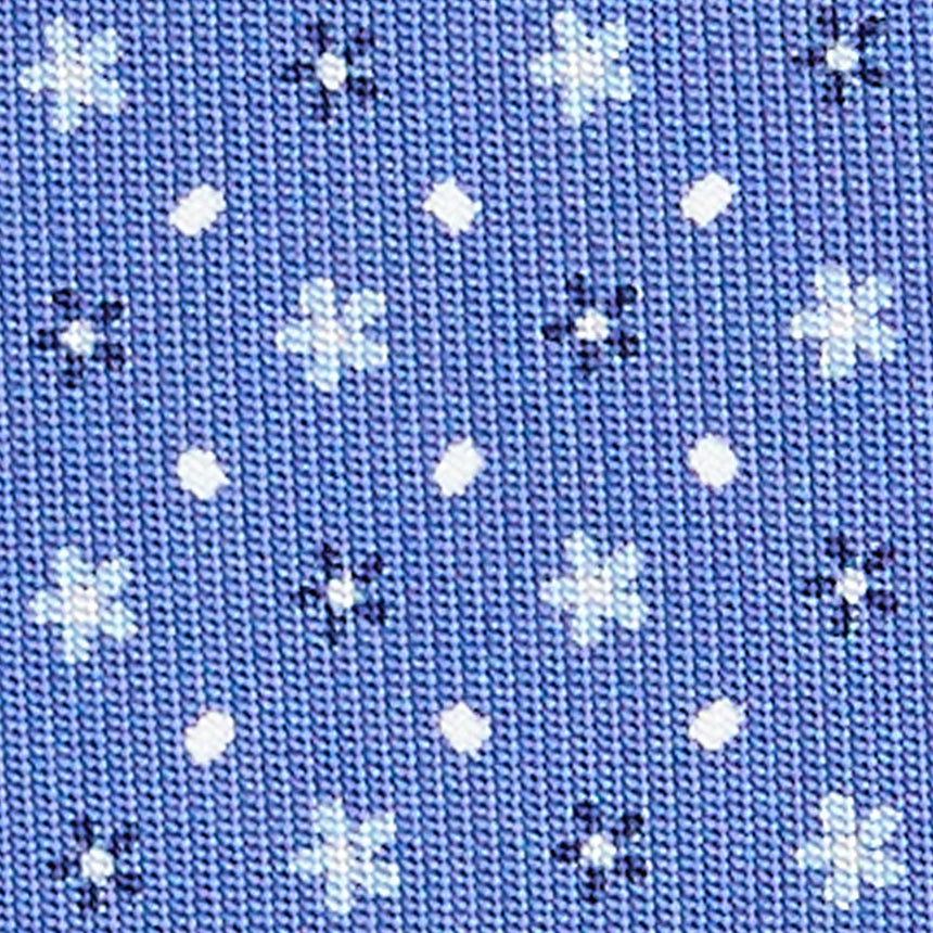 CRAVATTA SARTORIALE CLASSICA IN SETA AZZURRO POLVERE