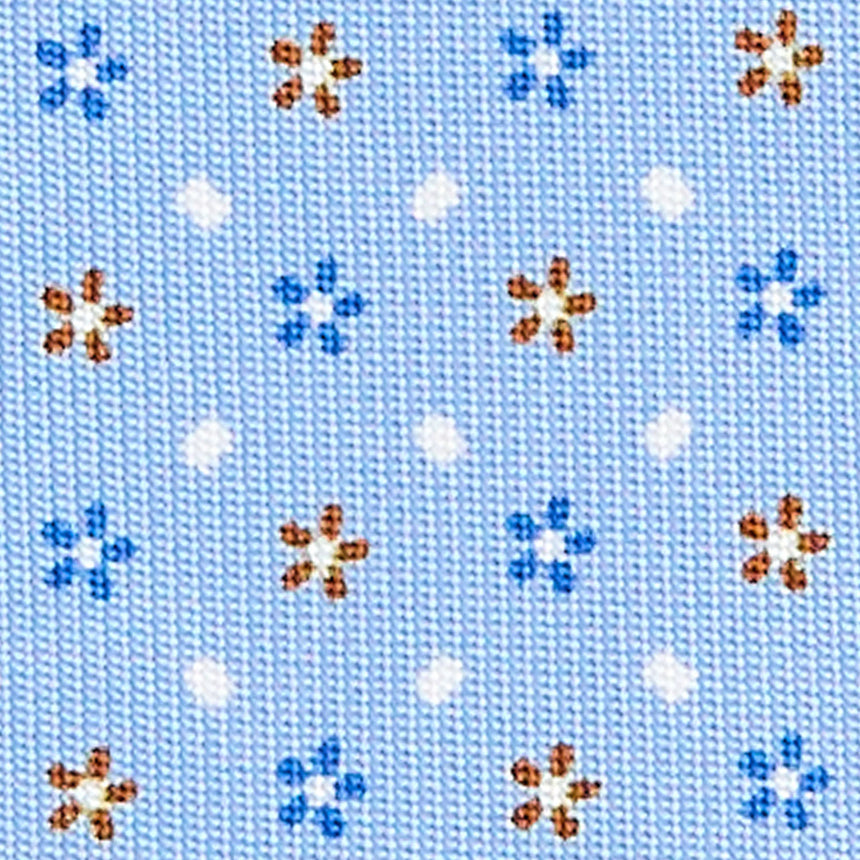 LIGHT BLUE CLASSIC SILK TIE