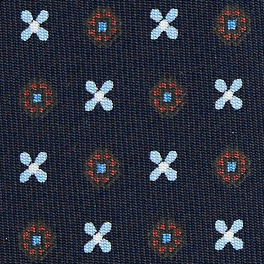 DARK BLUE CLASSIC SILK TIE