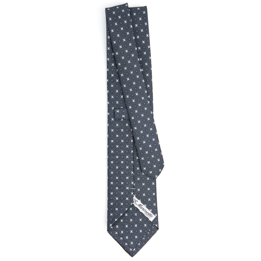DARK GREY CLASSIC SILK TIE
