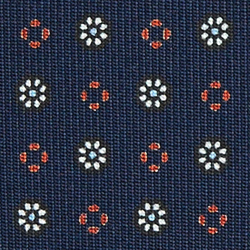 DARK BLUE CLASSIC SILK TIE