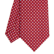 burgundy_classic_silk_tie_small_flower_pattern_tip_detail