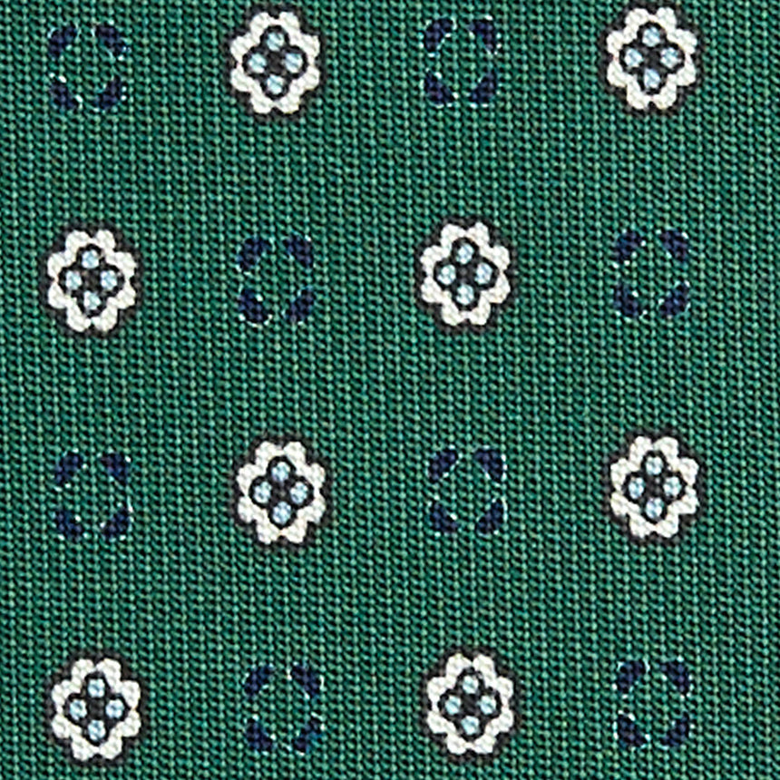 DARK GREEN SARTORIAL CLASSIC SILK TIE