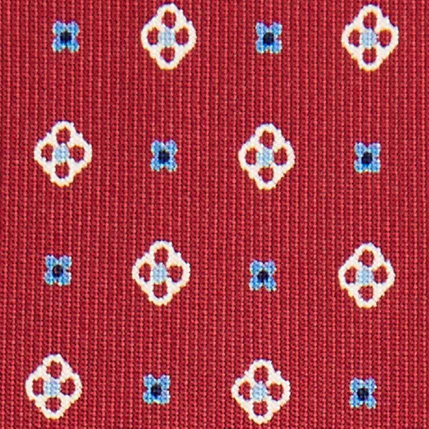 BURGUNDY CLASSIC SILK TIE