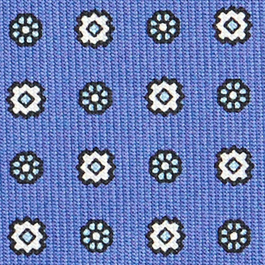 CRAVATTA SARTORIALE CLASSICA IN SETA AZZURRO POLVERE