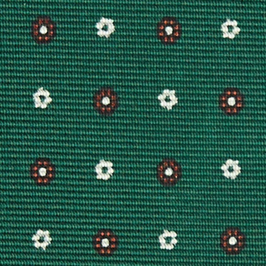 CRAVATTA SARTORIALE CLASSICA IN SETA VERDE OLIVA