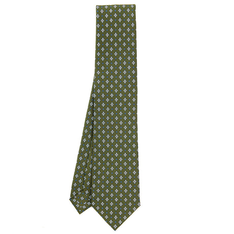 OLIVE GREEN  CLASSIC SILK TIE