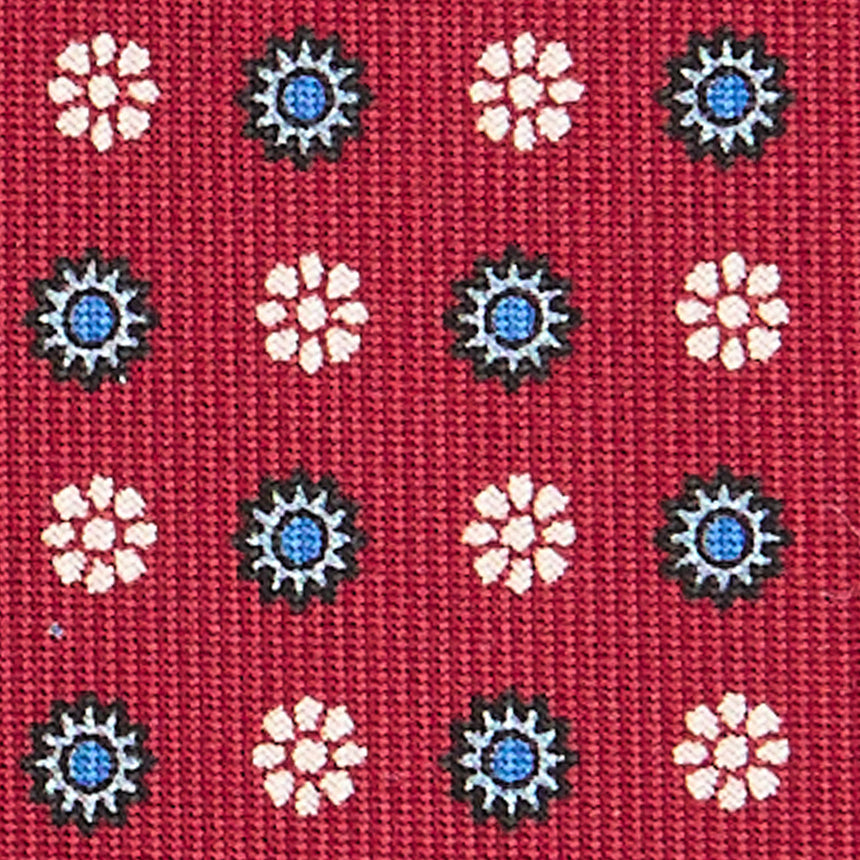 BURGUNDY SARTORIAL CLASSIC SILK TIE