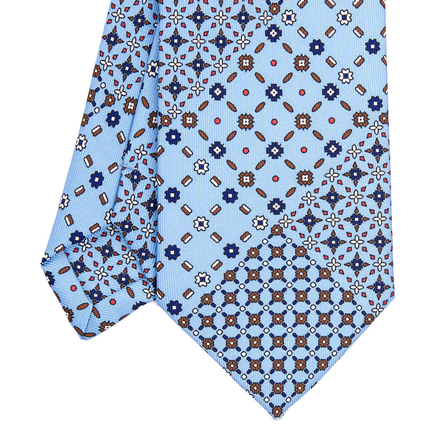 LIGHT BLUE SARTORIAL CLASSIC SILK TIE