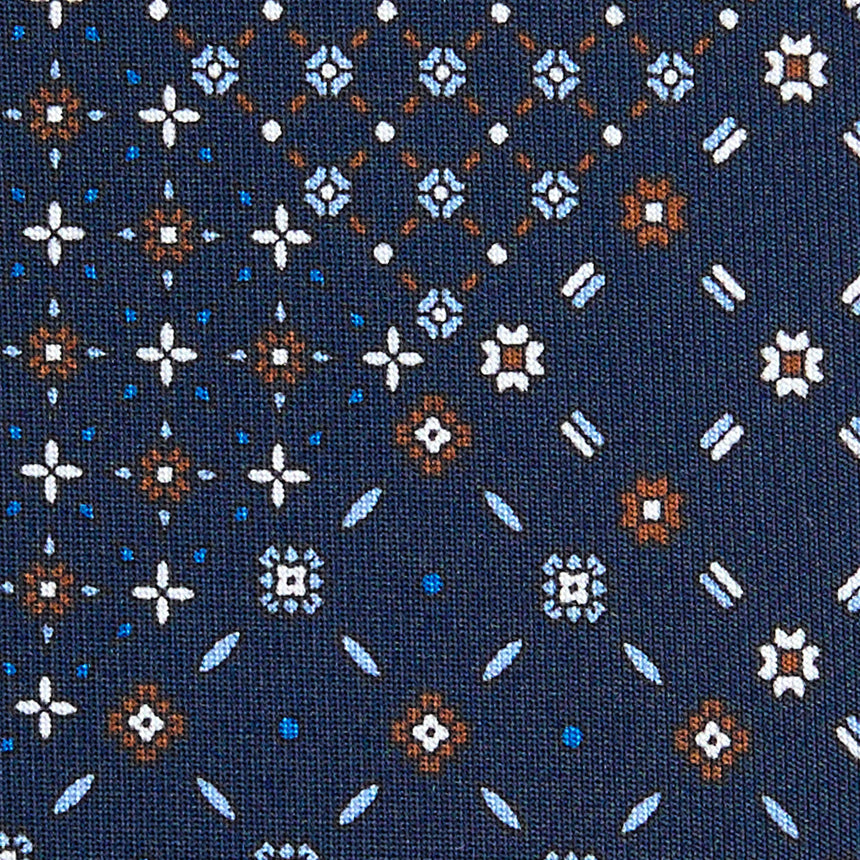 DARK BLUE SARTORIAL CLASSIC SILK TIE