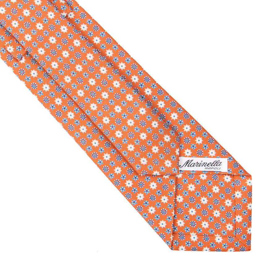 ORANGE SARTORIAL CLASSIC SILK TIE