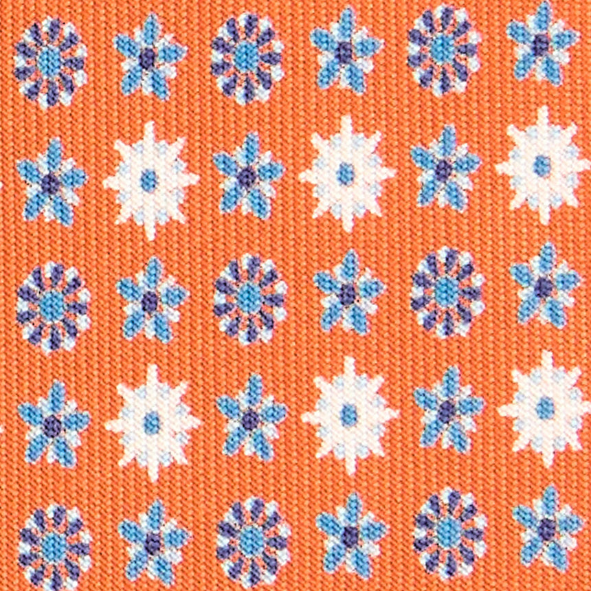 ORANGE SARTORIAL CLASSIC SILK TIE