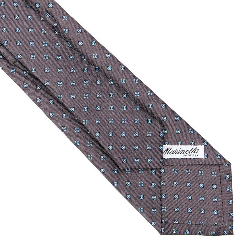 DARK GREY CLASSIC SILK TIE